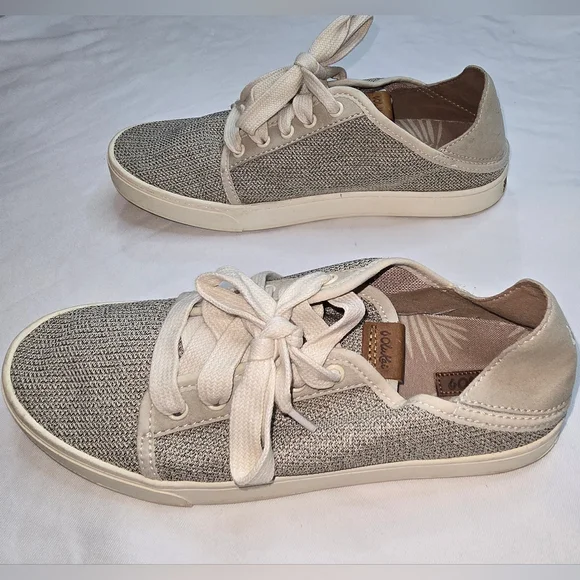 OluKai Pehuea Lī Lightweight Sneakers Women’s shoe Tapa size 7.5 - Picture 6 of 9